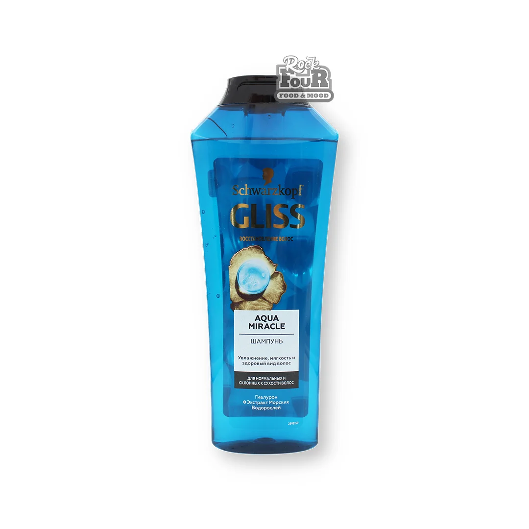 Շամպուն «Schwarzkopf Gliss Kur Aqua Miracle» նորմալ մազերի 400մլ